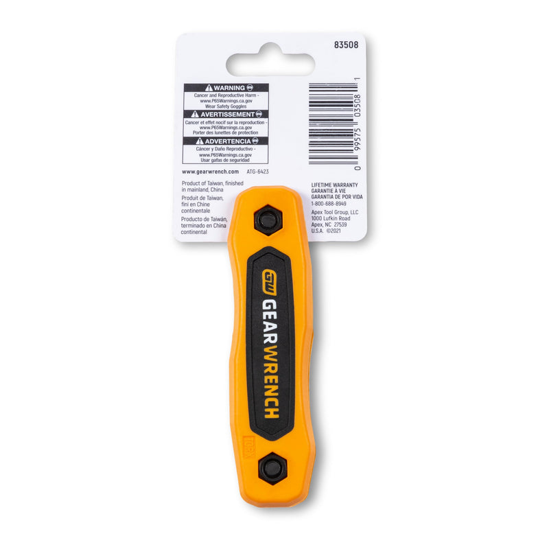 8 Piece GEARWRENCH Torx Folding Hex Key Set - 83508
