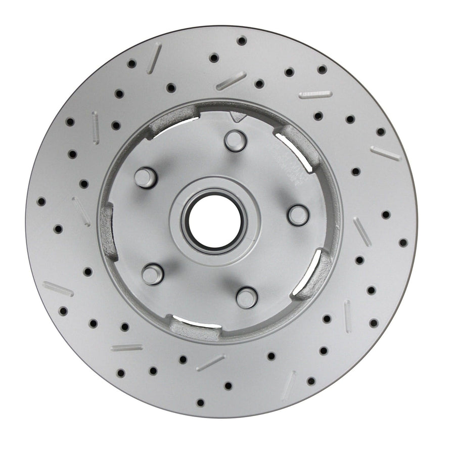 Front Disc Brake Conversion LEED BRAKES Ford Full Size For Factory Power Brake Cars Maxgrip Xds Rotors