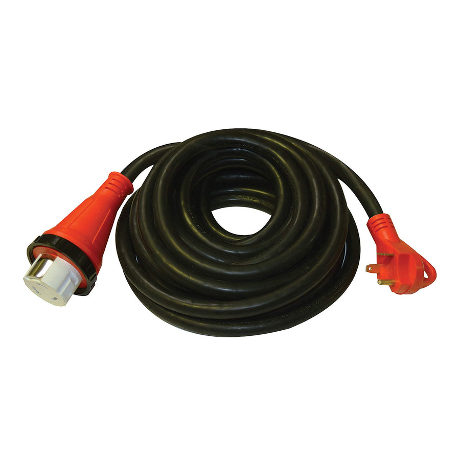 Valterra A10-3050EHD 25" Adapter Cord Detachable w/Handle - 30AM to 50AF, Red (Carded)