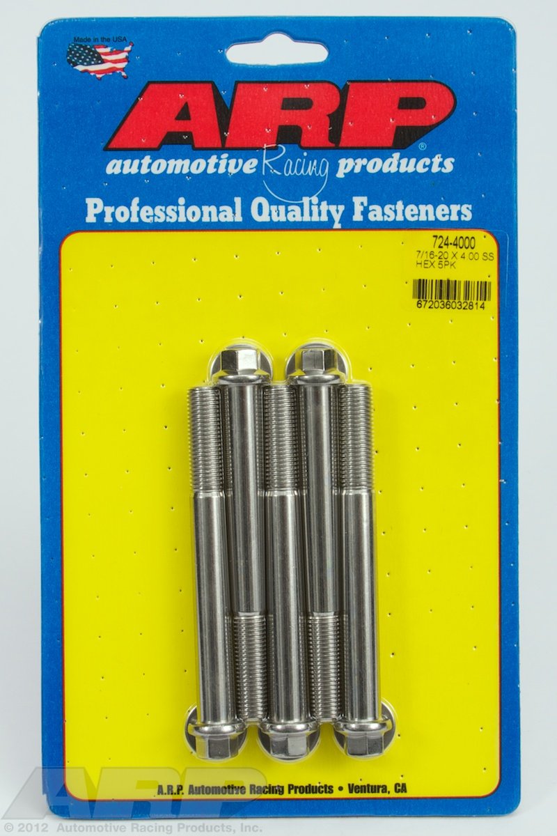 Hex Bolt ARP (724-4000), Stainless Steel