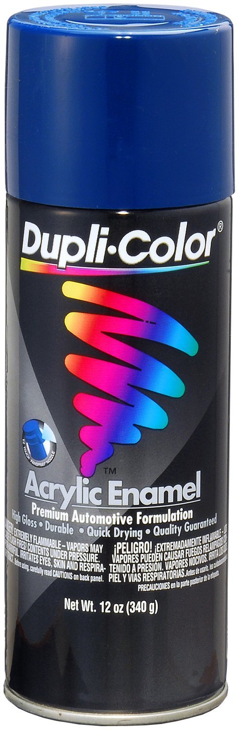 Royal Blue Dupli-Color Premium Enamel 12 Oz. Aerosol - Lot of 6