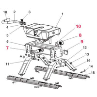 Pivot Pin Kit Husky Towing Products for 16Kw & 26Kw 31574