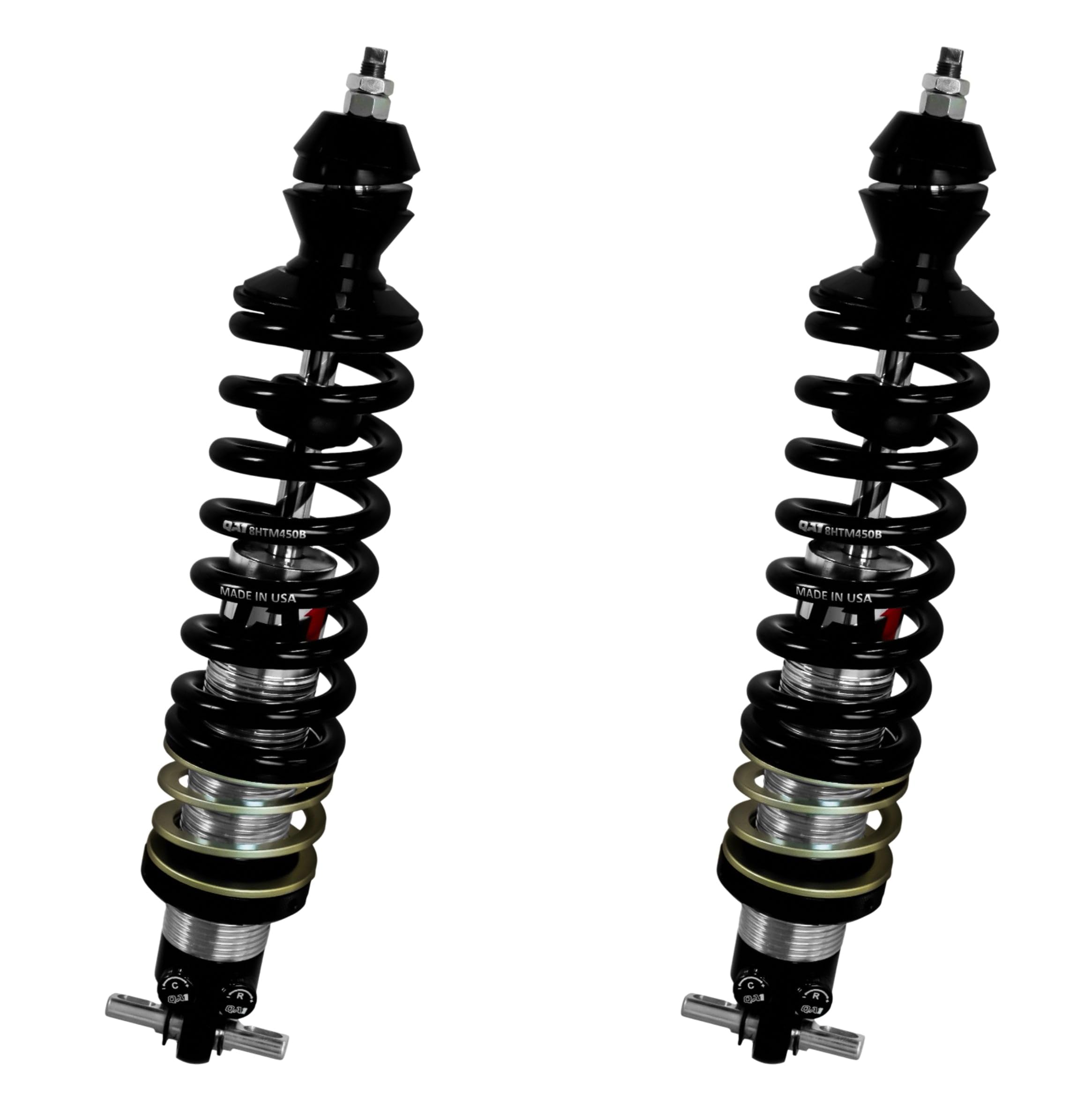 QA1 C5/C6 Corvette GD455-08550 Double Adj Front Coils, Firm