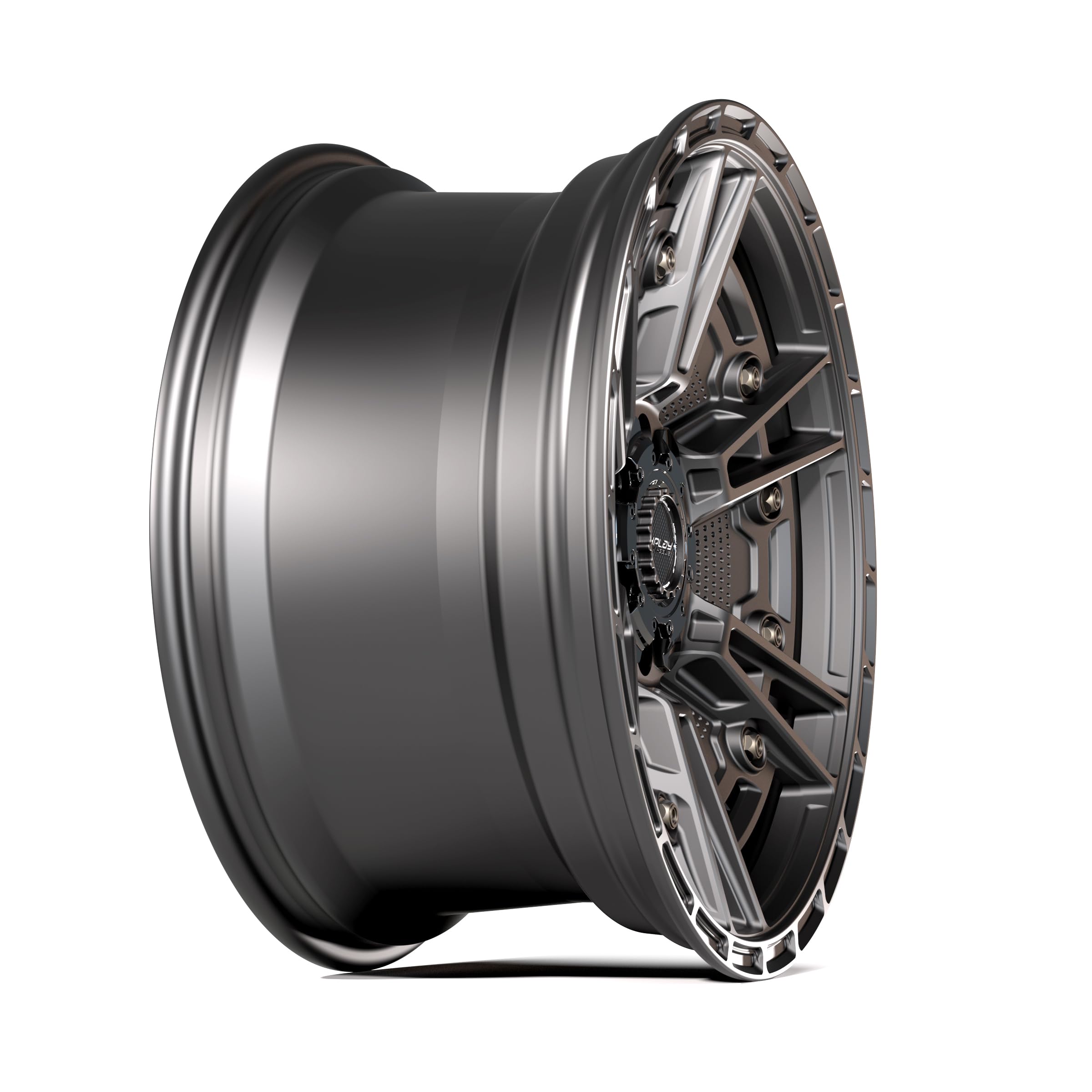 4PLAY 4PS01 Wheels 18 Inch Rim Fits 6x135 & 6x139.7 18x9 Satin Black (1)