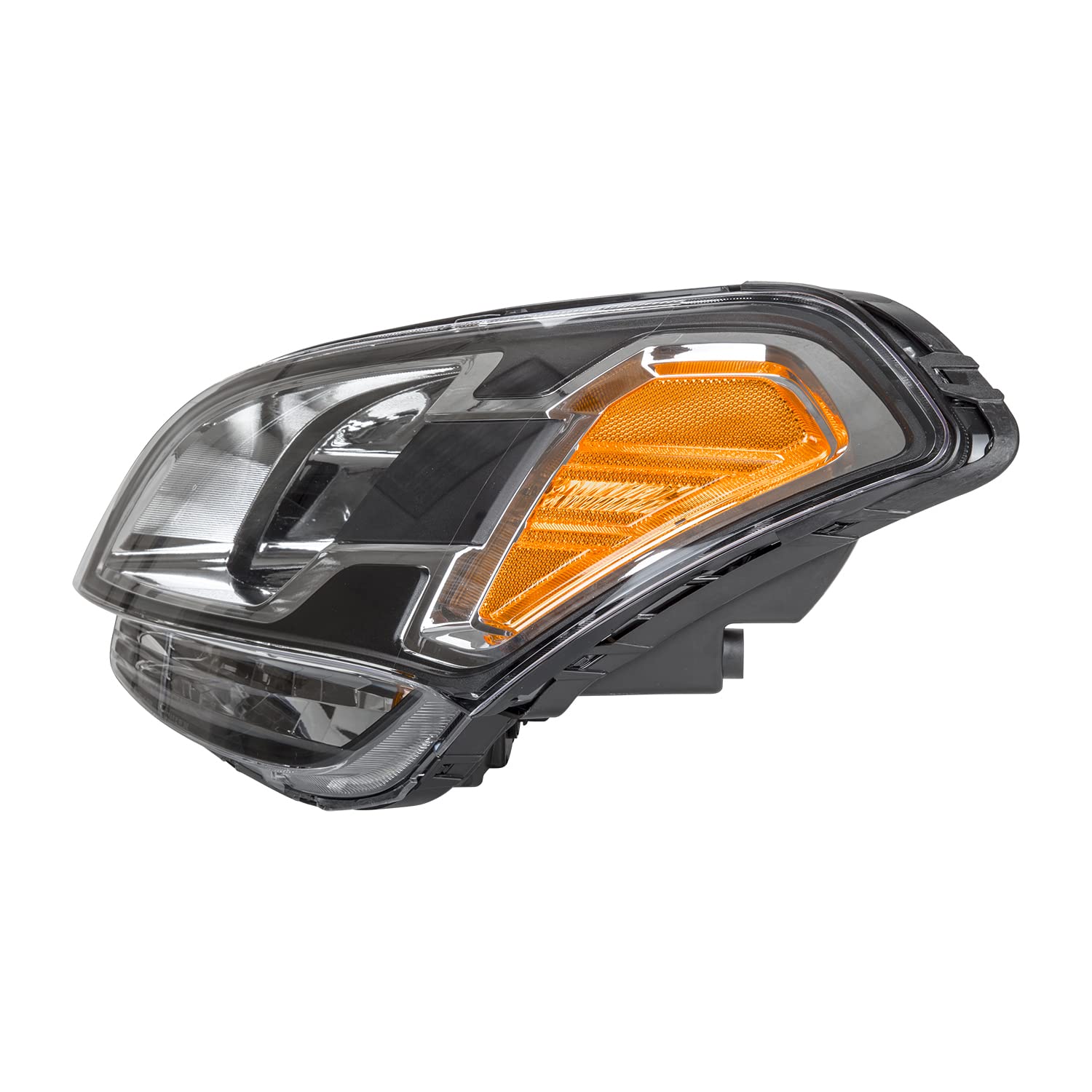 Left TYC Headlight Assembly Compatible with 2010-2011 Kia Soul
