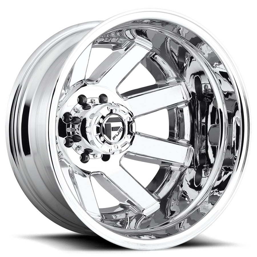 MAVERICK FUEL 1PC Chrome Wheel with Painted (20 x 8.25 inches /8 x 200 mm, -176 mm Offset)