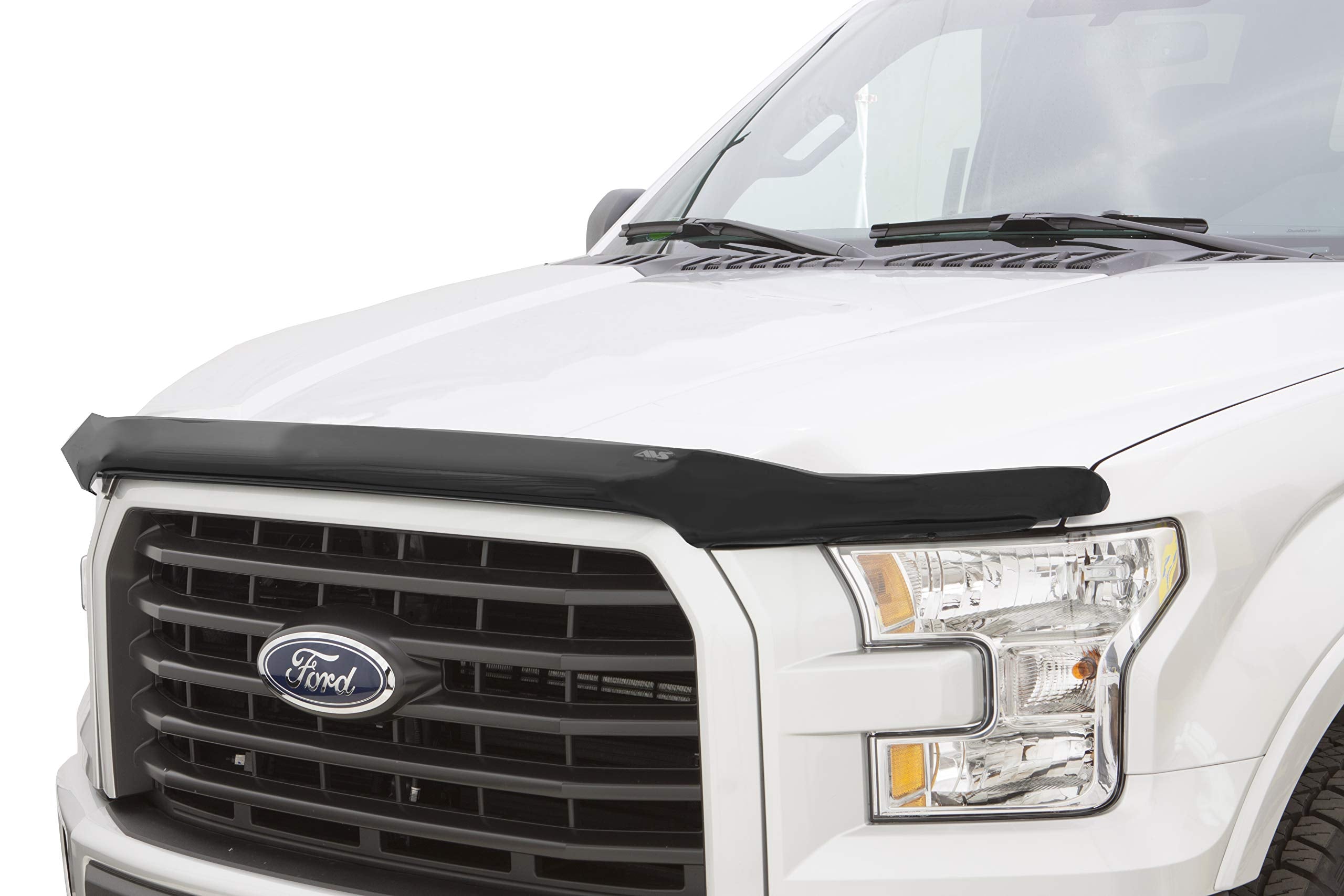 Bugflector Hood Shield / Protector Auto Ventshade [AVS] | Fits 2016 - 2023 Toyota Tacoma | High Profile Bug Deflector - 1 pc., Dark Smoke | 23681