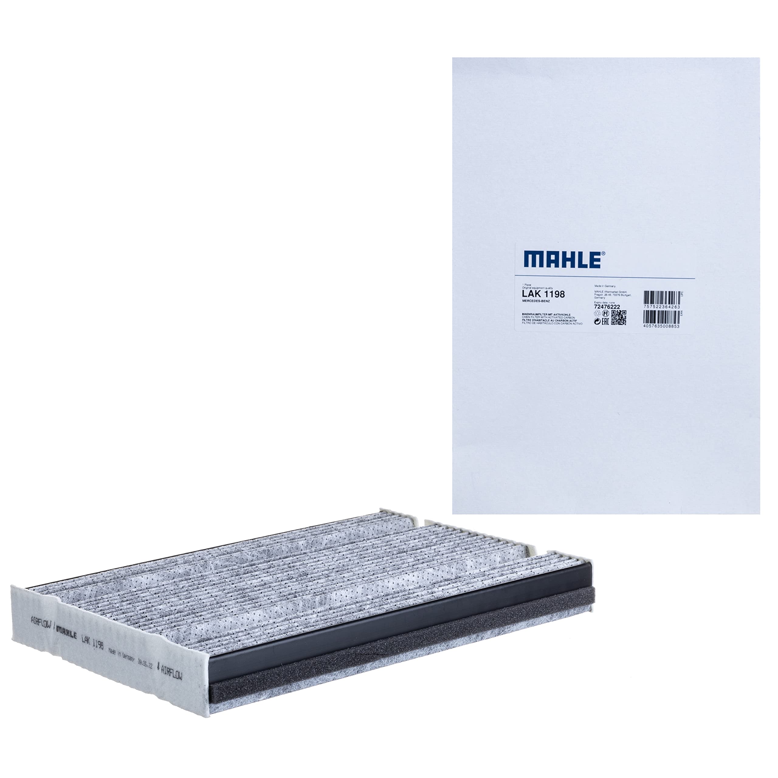 Cabin Air Filter Mahle - LAK1198