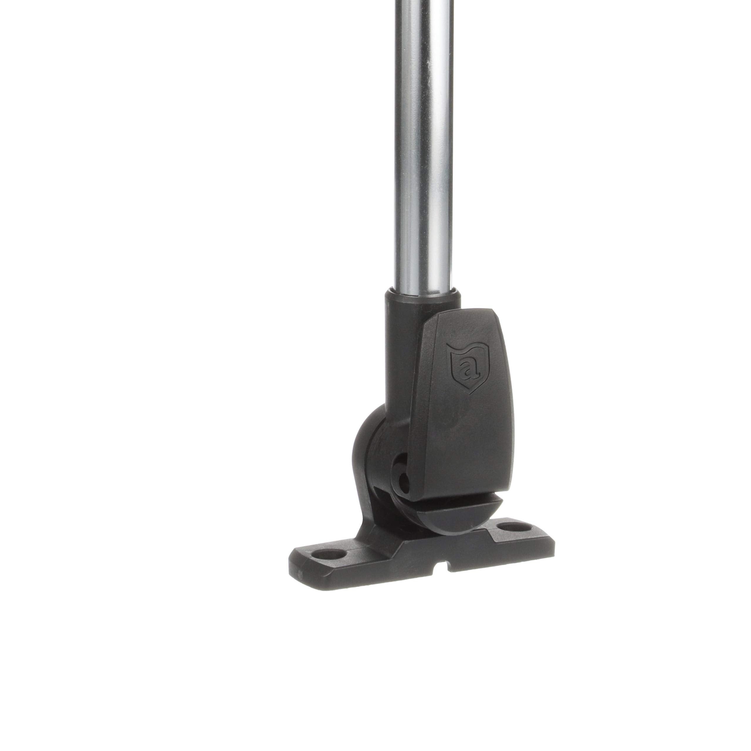 12-Inch attwood 5557-PV12A7 All-Round LED Fold Down Navigation Light Black Base