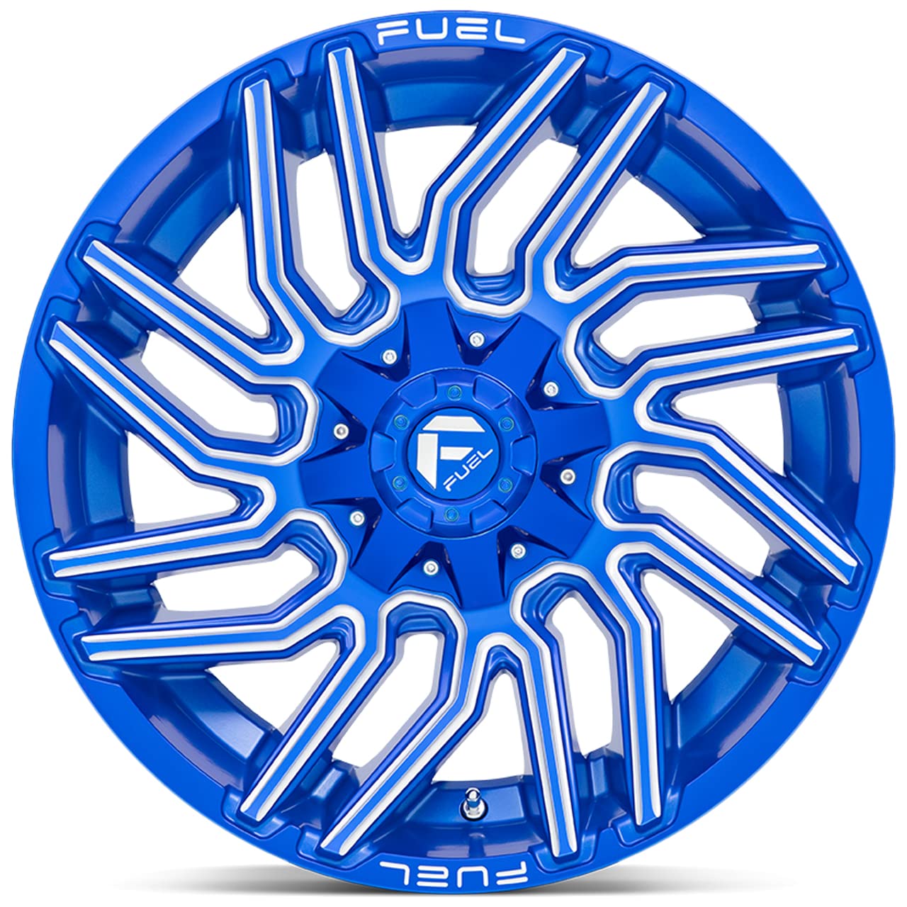 D774 Fuel 1PC 20X9 5X4.5/5.0 BLUE-MILL 01MM - D77420902650