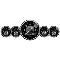 Auto Meter Prestige Black Diamond 2003 Wheel Odometer Gauge - 5 Piece
