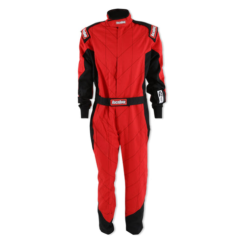 Chevron-1 RaceQuip® Driving Suit - SFI 3.2A/1 - Red - XL