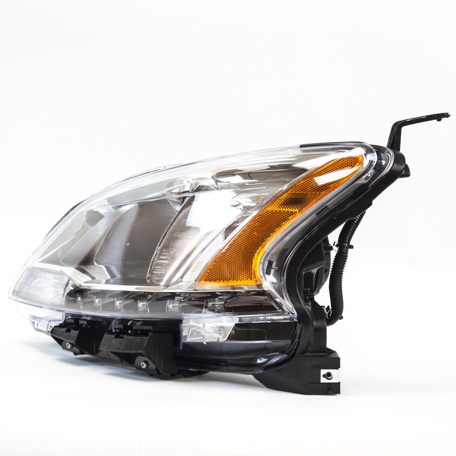 Left TYC Headlight Assembly Compatible with 2013-2014 Nissan Sentra