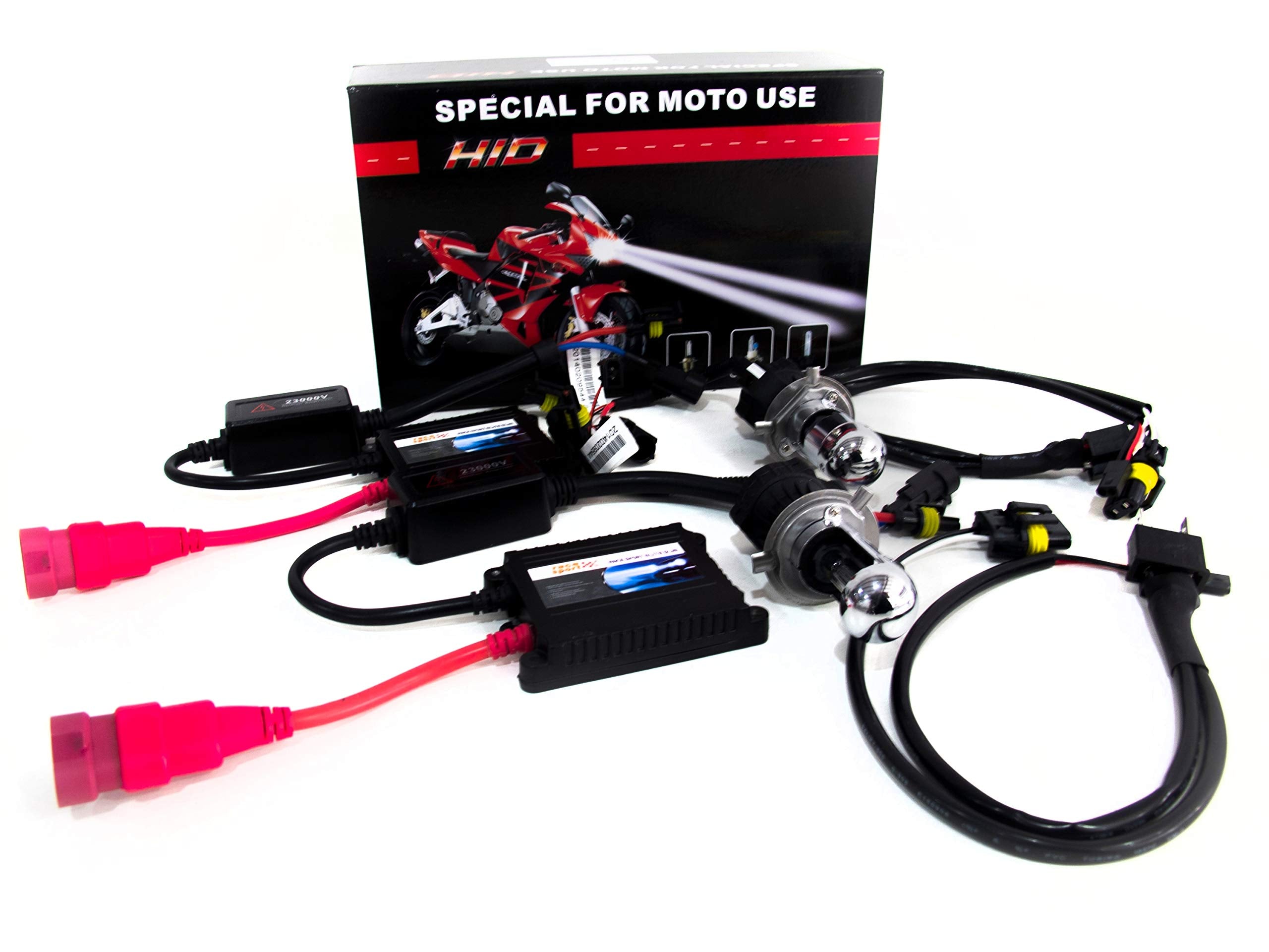 Dual Bulb Kit Race Sport (RS-H4-8K-DB-2MOTO)