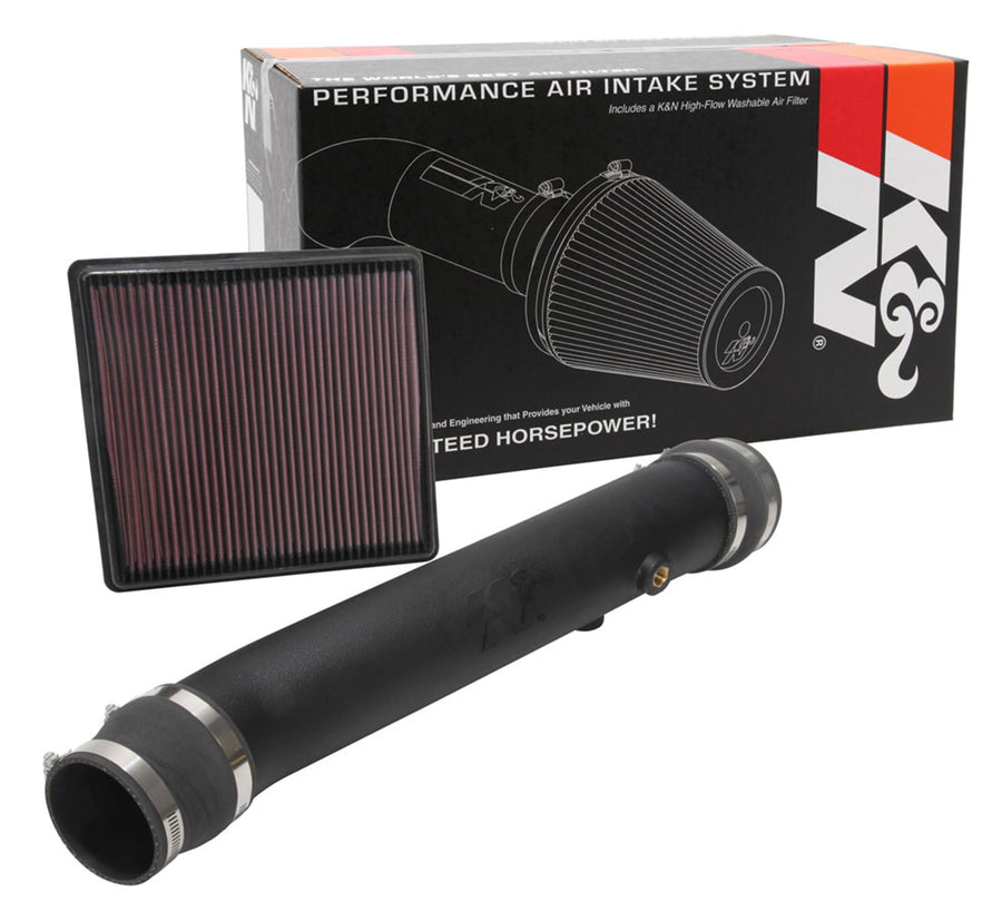 K&N Cold Air Intake Kit: Increase Horsepower up to 6.1HP / 5.7TQ, High Performance: 50-State Legal: Compatible with 2018-2020 FORD F150, 57-2604