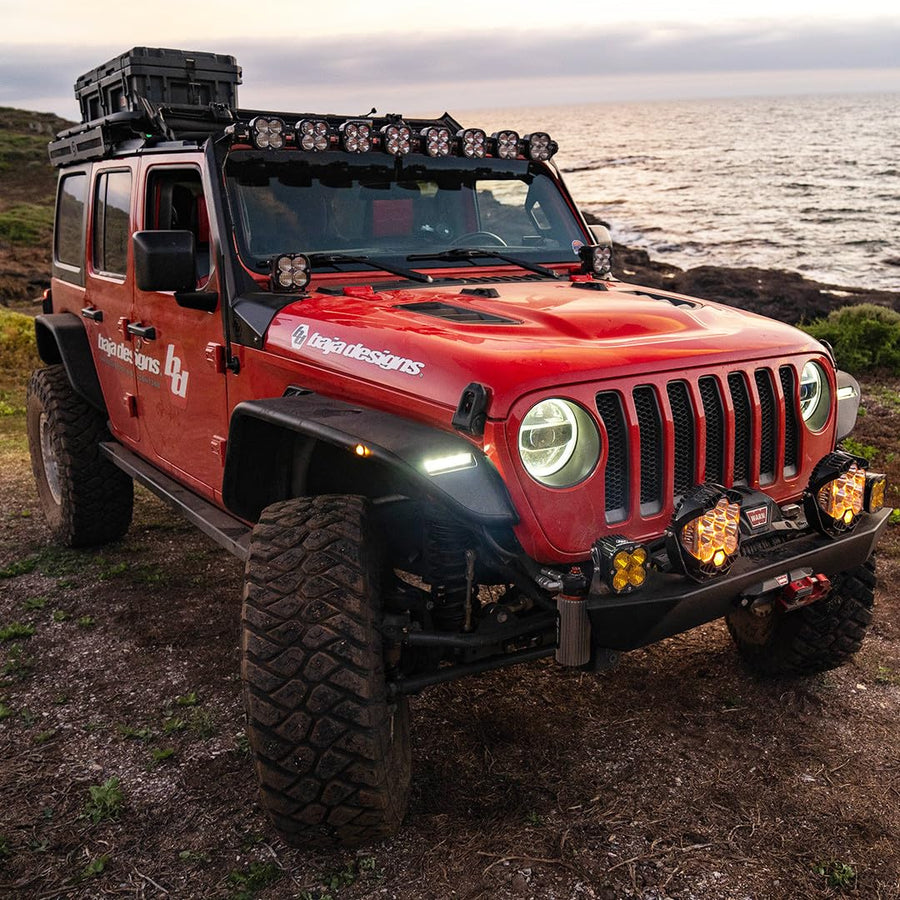 XL Linkable Baja Designs Roof Mount Kit Fits Jeep Wrangler 447664