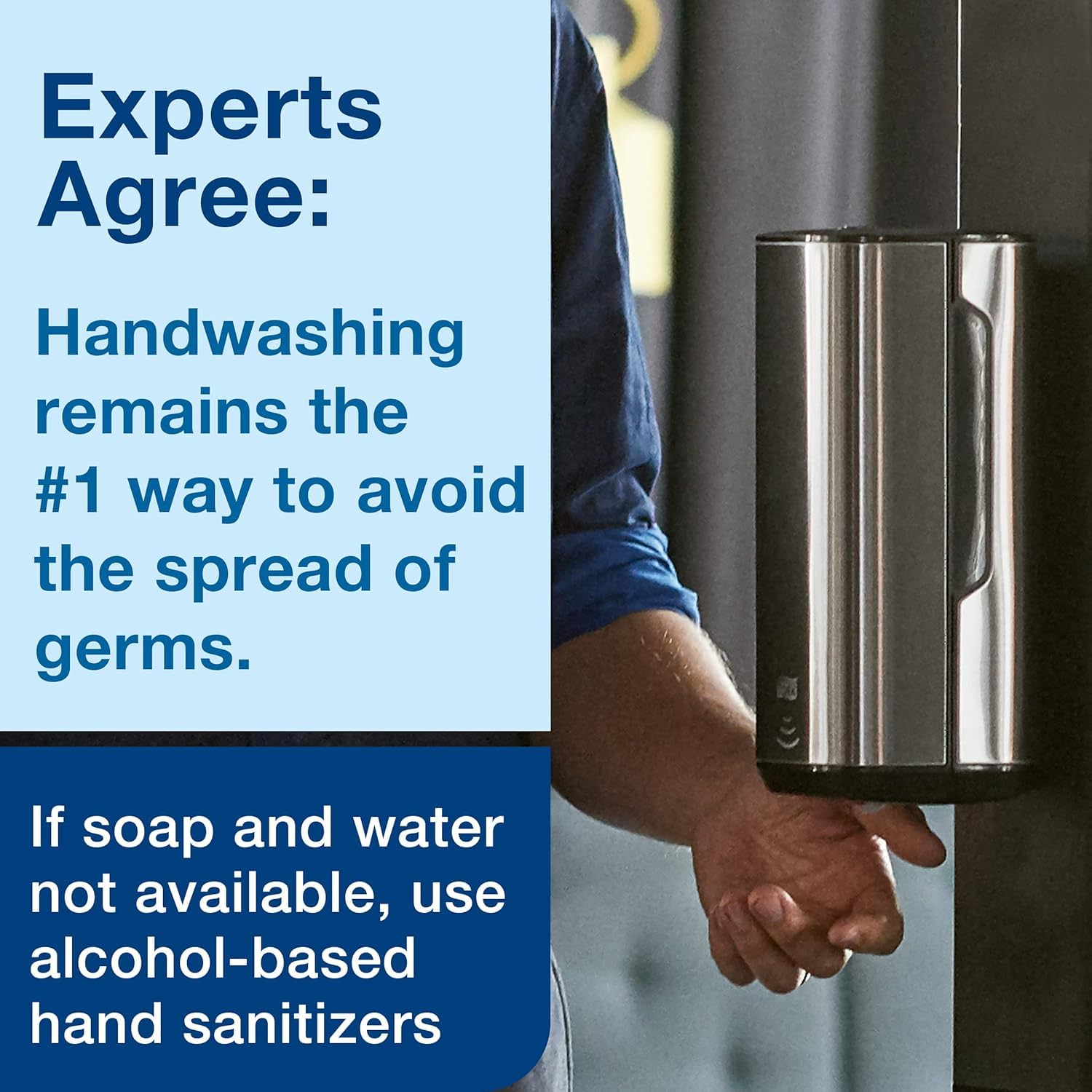 Alcohol Foam Hand Sanitizer Tork S4, 6 x 1L, 400217, 33.82 Fl Oz (Pack of 6)