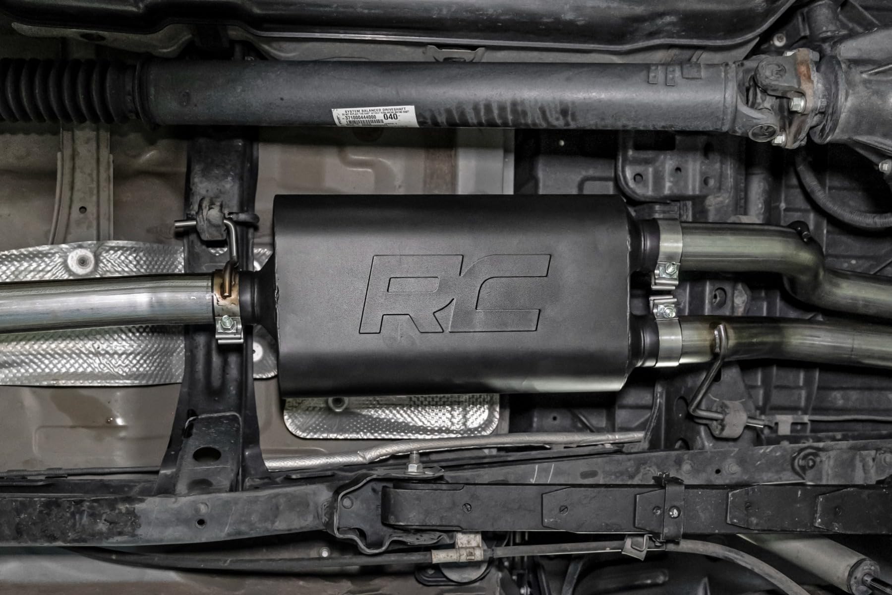 Rough Country Cat-Back Dual Exhaust for 2016-2023 Toyota Tacoma | 3.5L - 96016