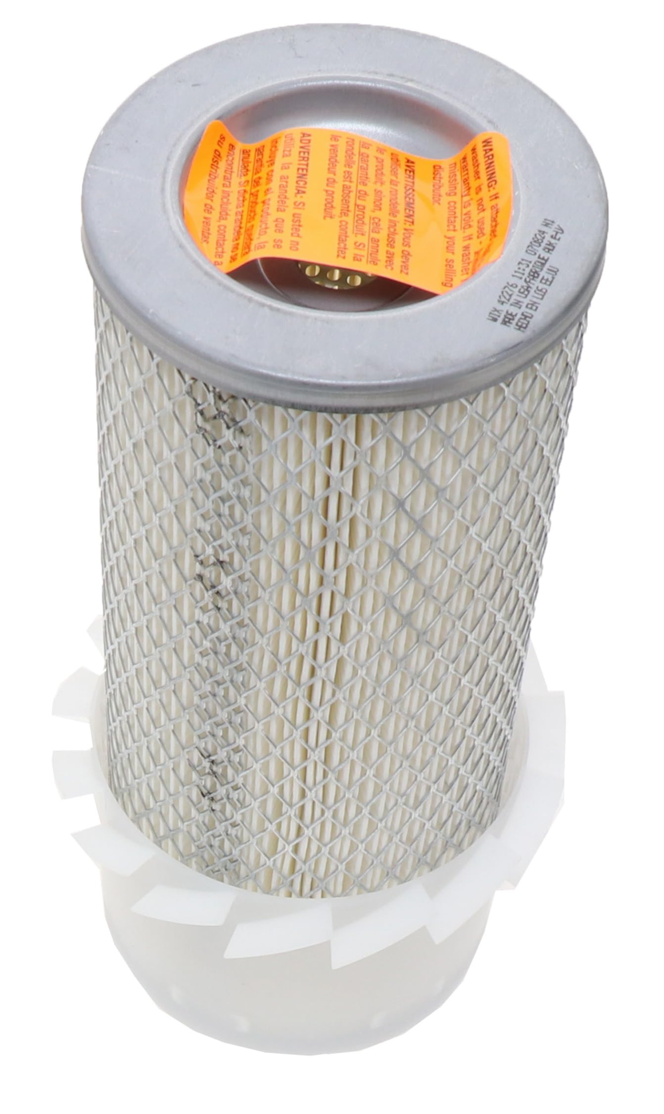 WIX Filters - Heavy Duty 42276 Air Filter W/Fin, Pack of 1