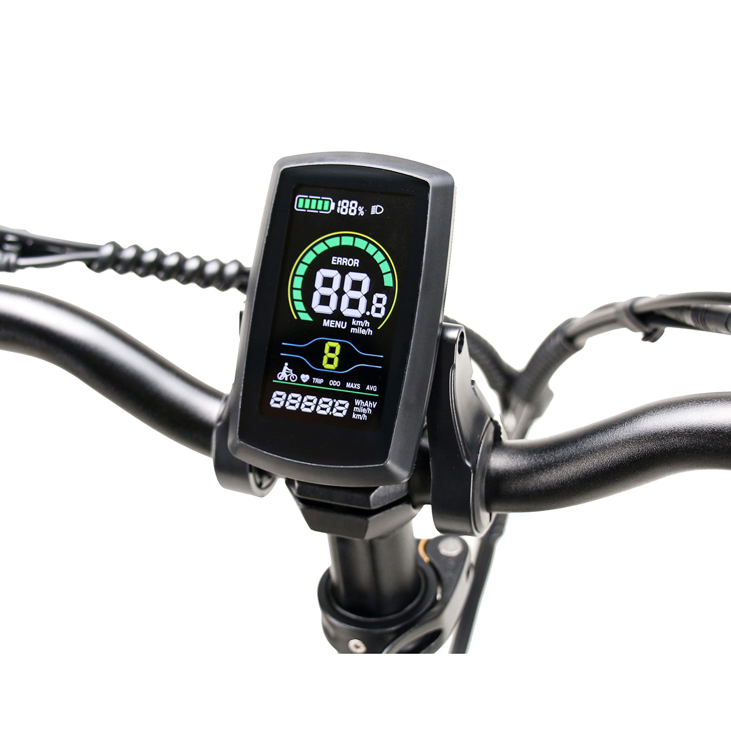 20EB-FOLDBLK Voltour 20" Folding E-Bike Standard Frame - 750W, Black