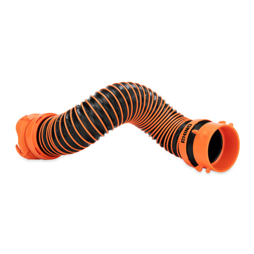 RhinoEXTREME Camco 2' RV Sewer Compartment Hose - Flexible Design for Tight Spaces - Compact to Store - Crush Resistant (39855)