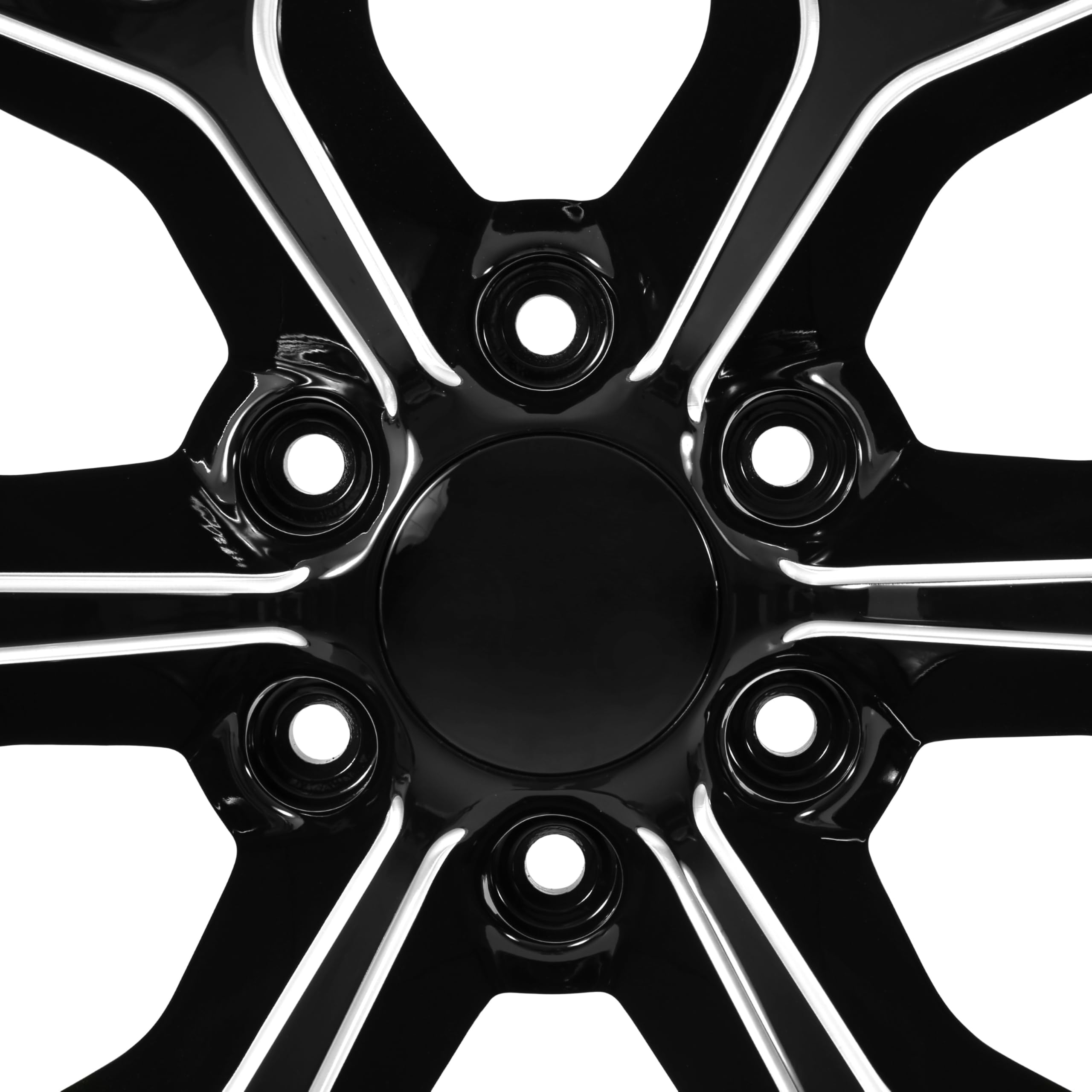 582 Series REV Wheels 582M-2298324 - 22x9-5.94 bs - 6x5.5/6x139.7 -Black/Machined Lip