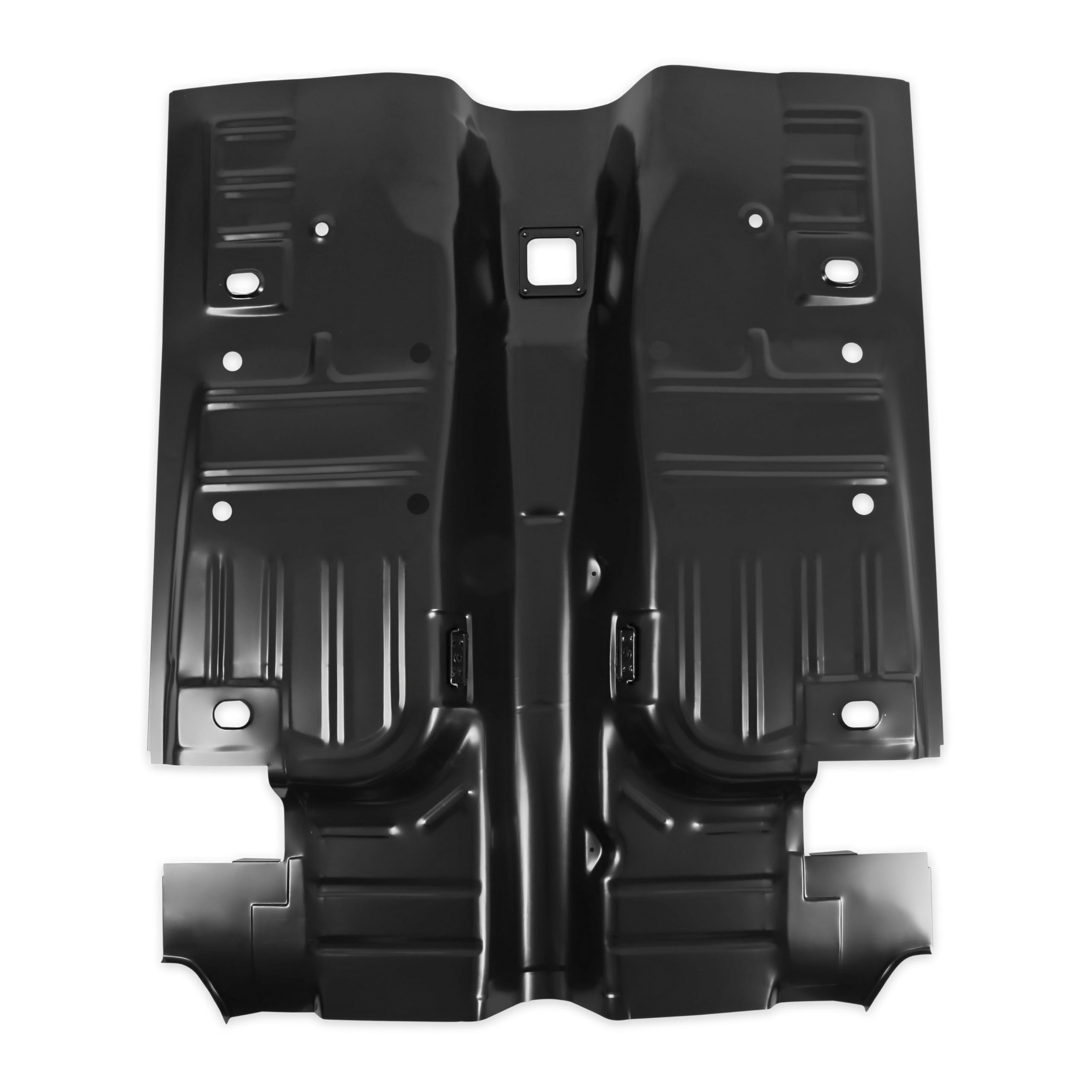 Steel Complete Floor Pan Scott Drake, Compatible with 1964-1968 Ford Mustang Coupe/Fastback, Model M107-8-FFCP