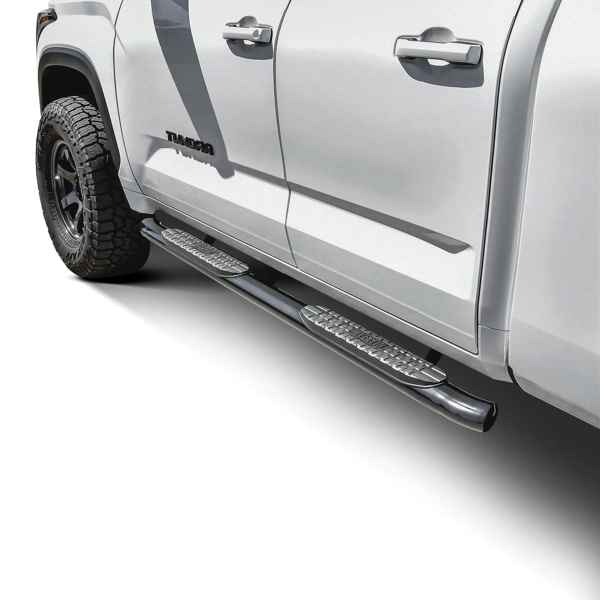 Pro Traxx 4 Oval Nerf Step Bars Westin fits 2022-2023 Tundra Double Cab Black 1 Pair