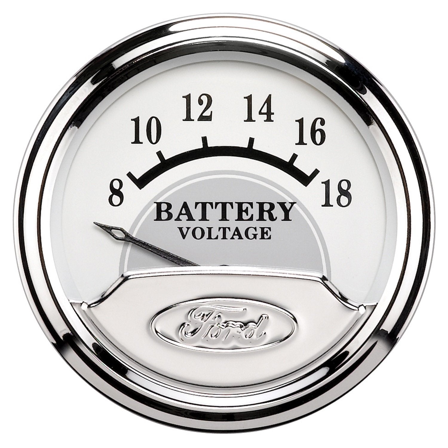 Ford Racing Series Auto Meter 880354 Electric Voltmeter Gauge