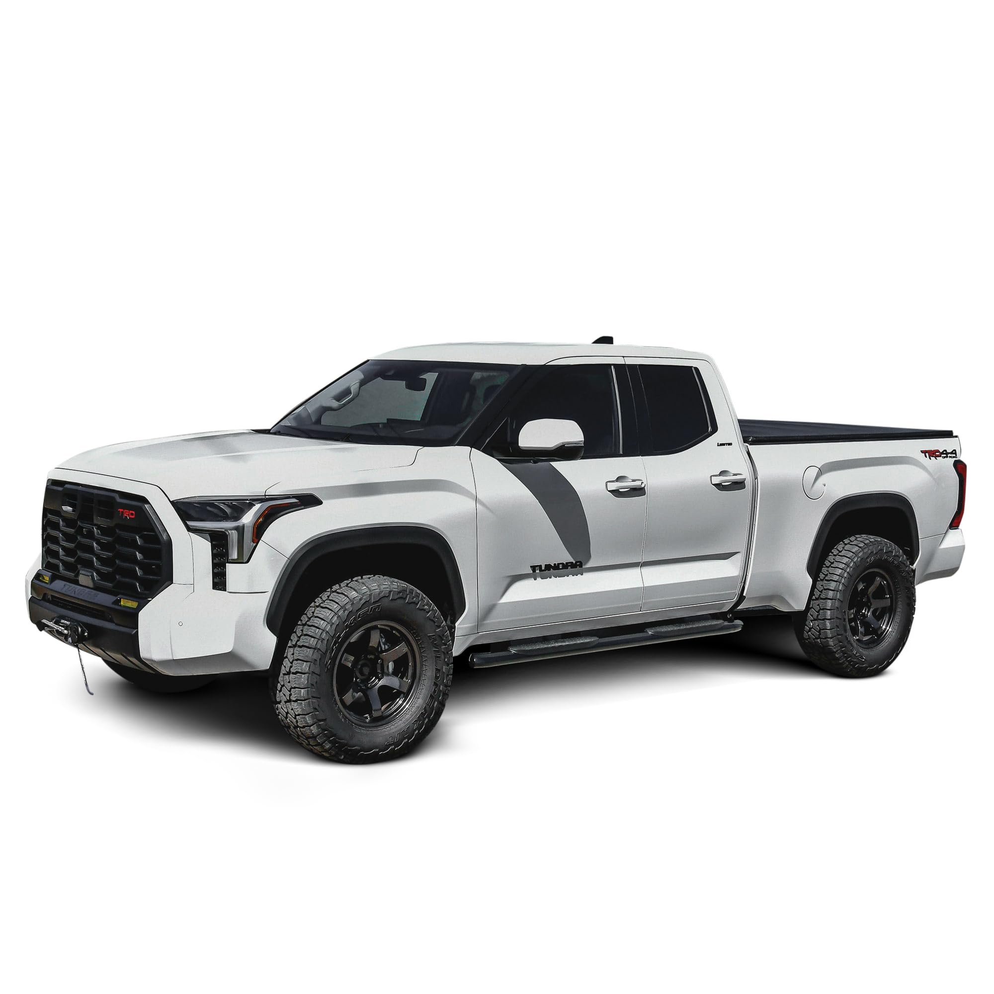 Pro Traxx 4 Oval Nerf Step Bars Westin fits 2022-2023 Tundra Double Cab Black 1 Pair