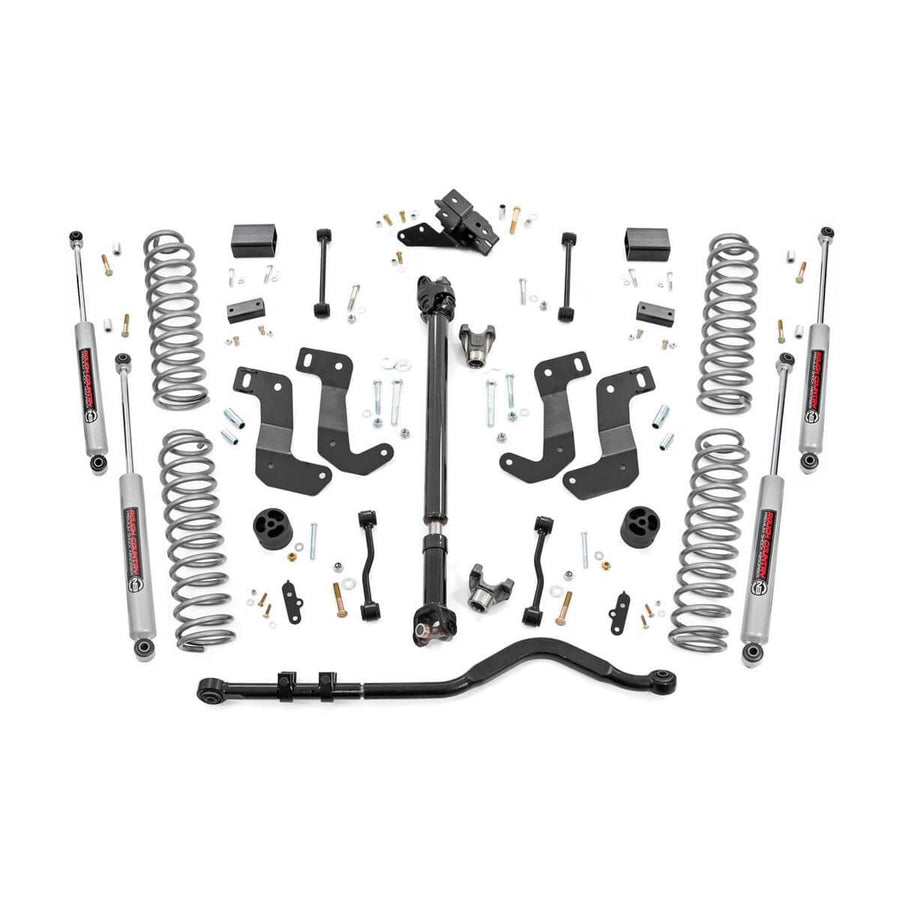 3.5" Rough Country Lift Kit for 2018-2023 Jeep Wrangler JL 2-Door - 90530