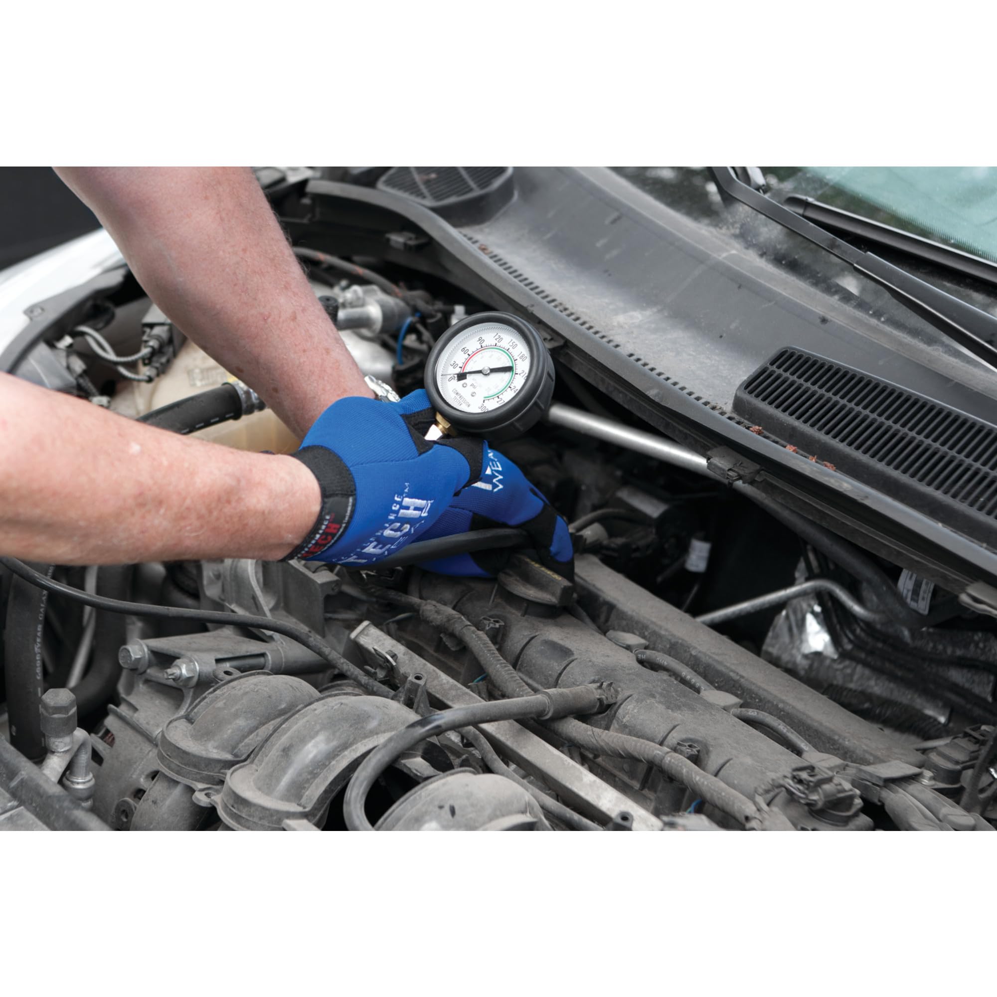 W80579 Performance Tool Flex Drive Compression Tester