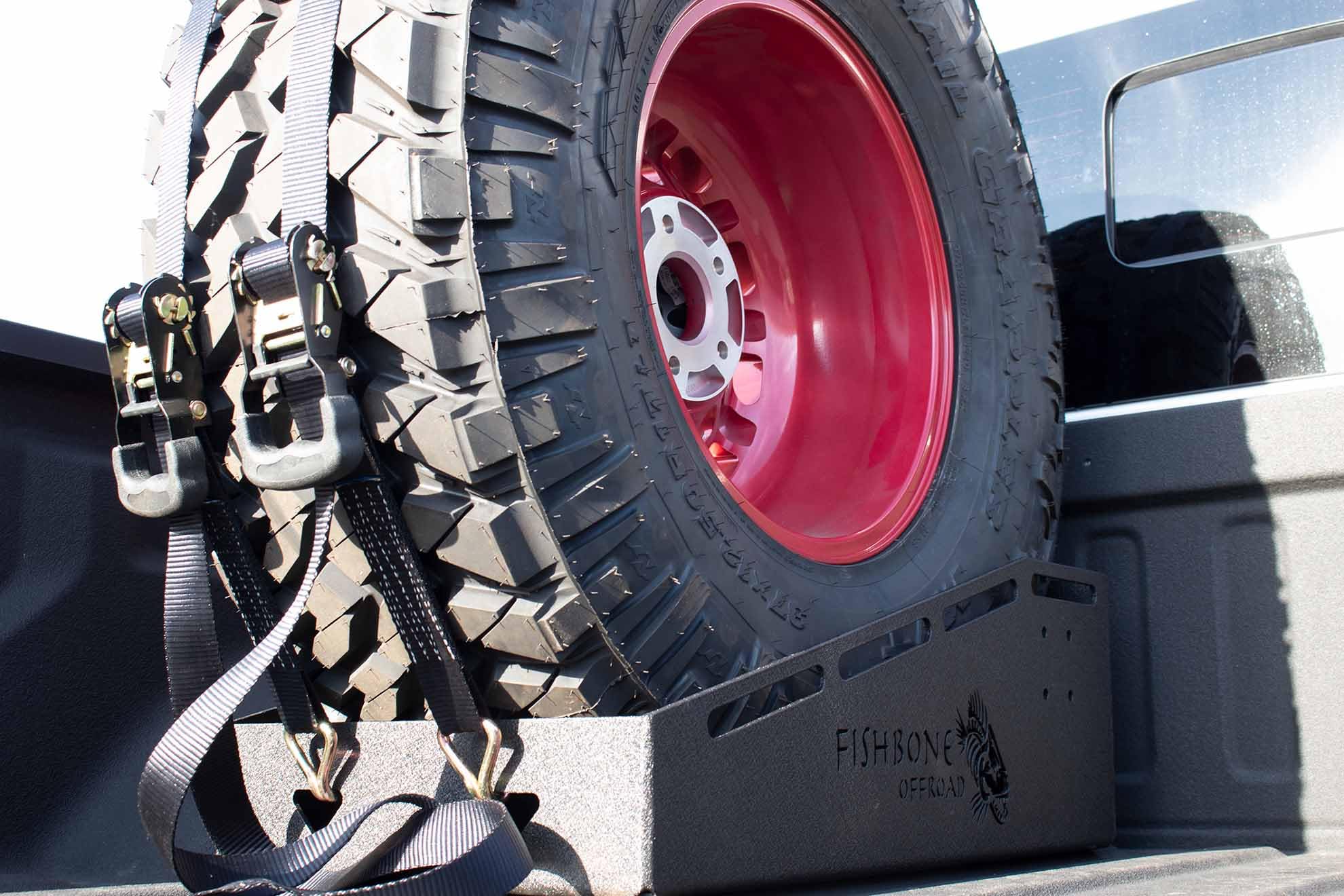 Bed Mounted Fishbone Offroad FB21301: Spare Tire Mount