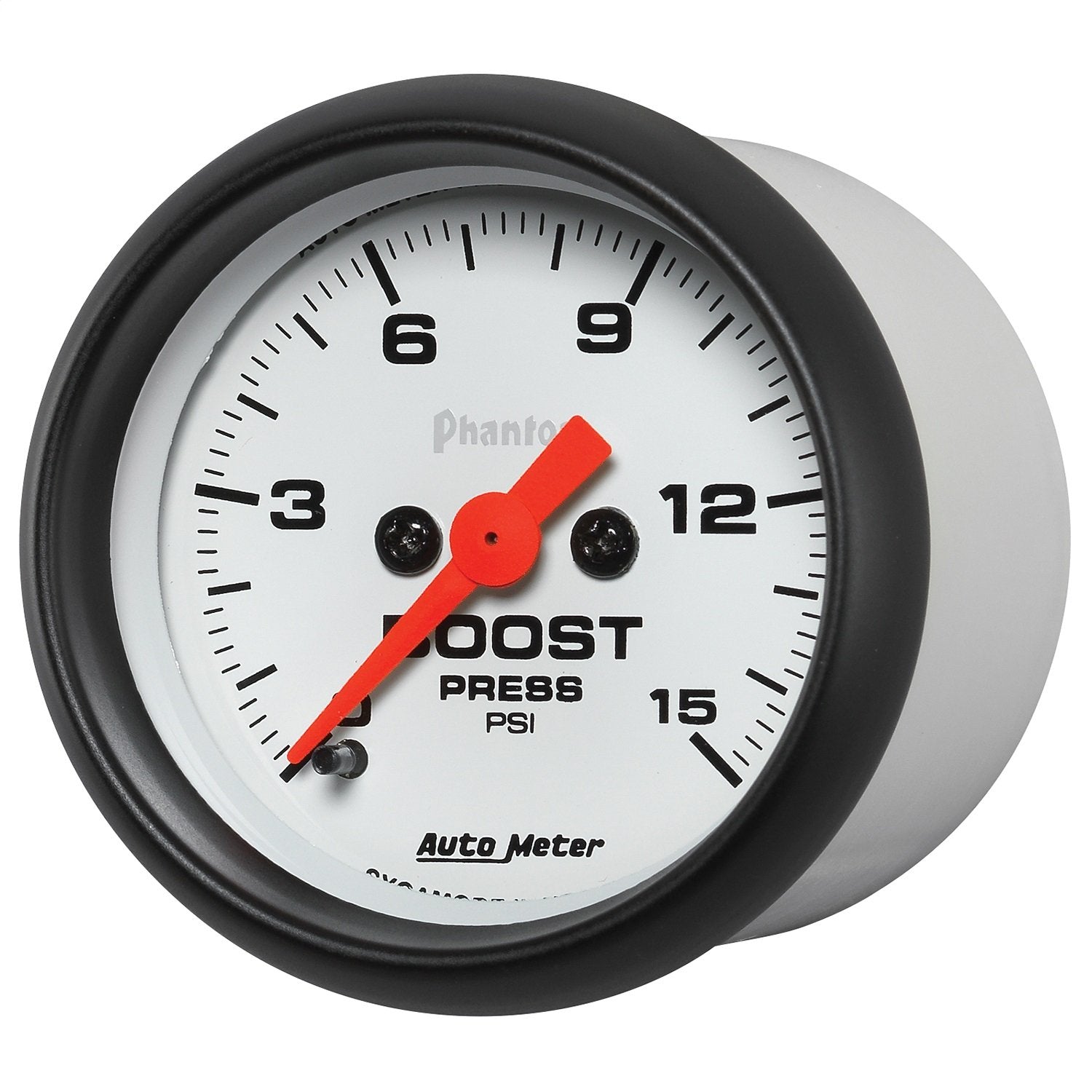 Auto Meter Phantom (5750) 2-1/16" 0-15 PSI Mechanical Boost Gauge