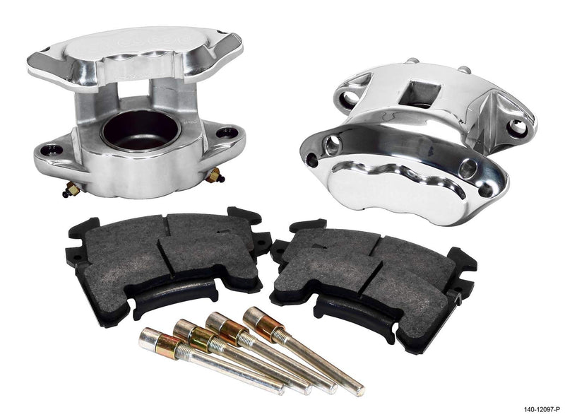 Polished D154 Front Caliper Kit