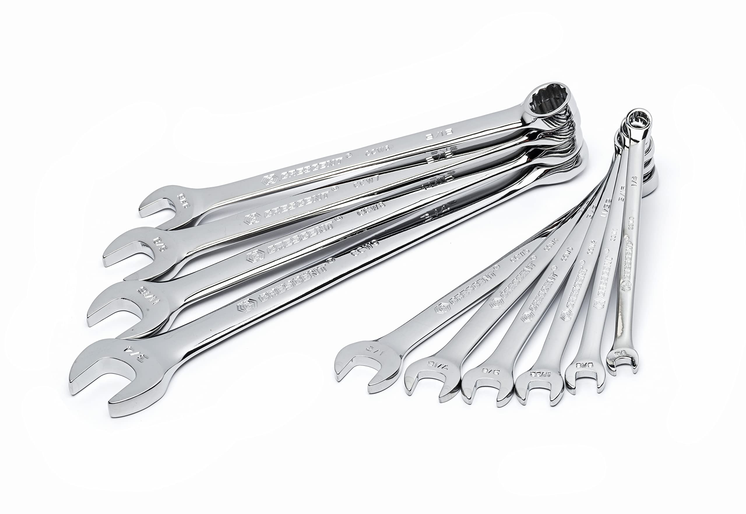 Crescent 12 Point 10 Pc. SAE Combination Wrench Set - CCWS2-05