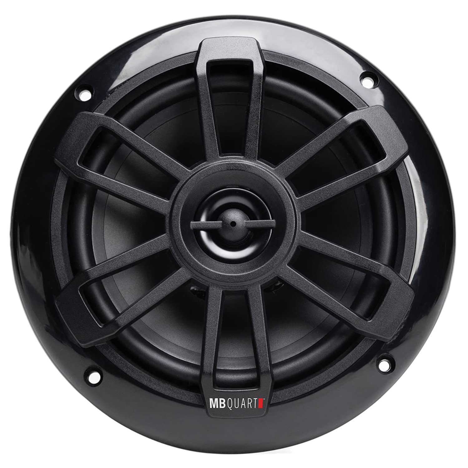 Nautic Series MB Quart 6.5-Inch 80-Watt Coaxial Speakers (Black)