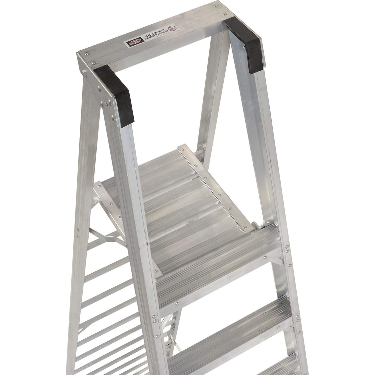 Platform Werner (P414) Ladder, Aluminum