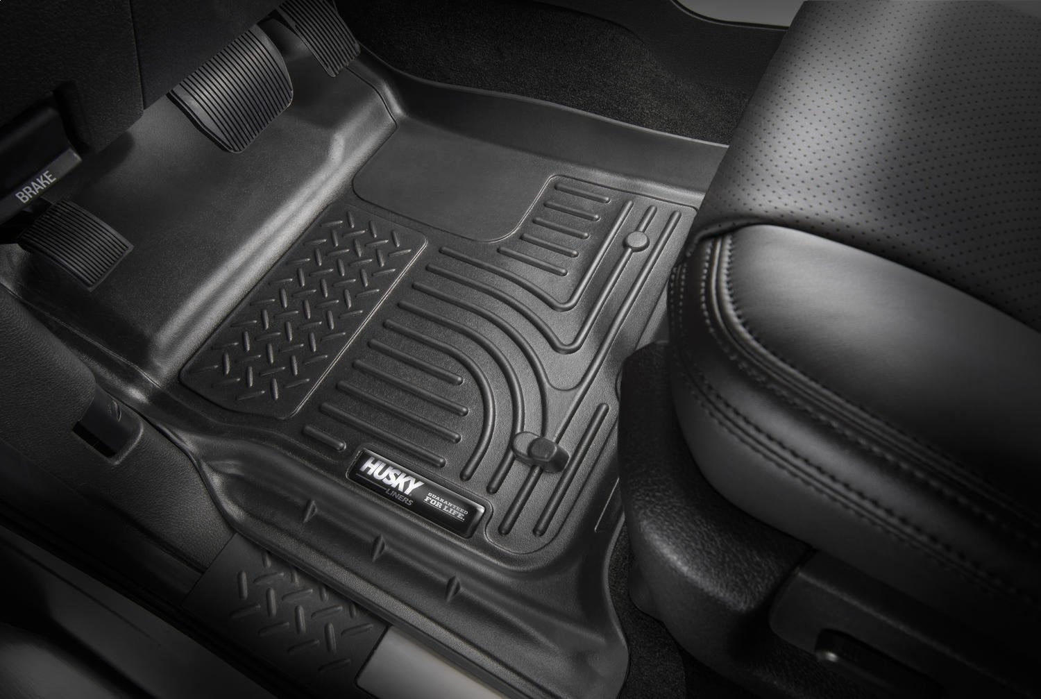 Husky Liners WeatherBeater 98101 Combination Front & 2ND Seat Floor Liners - (3