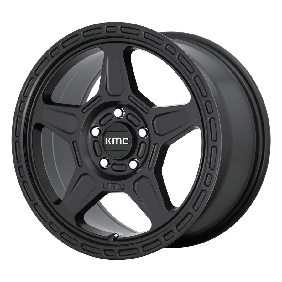KMC 17X8 KM721 S-BLK 5X5.0 38MM - KM72178050738