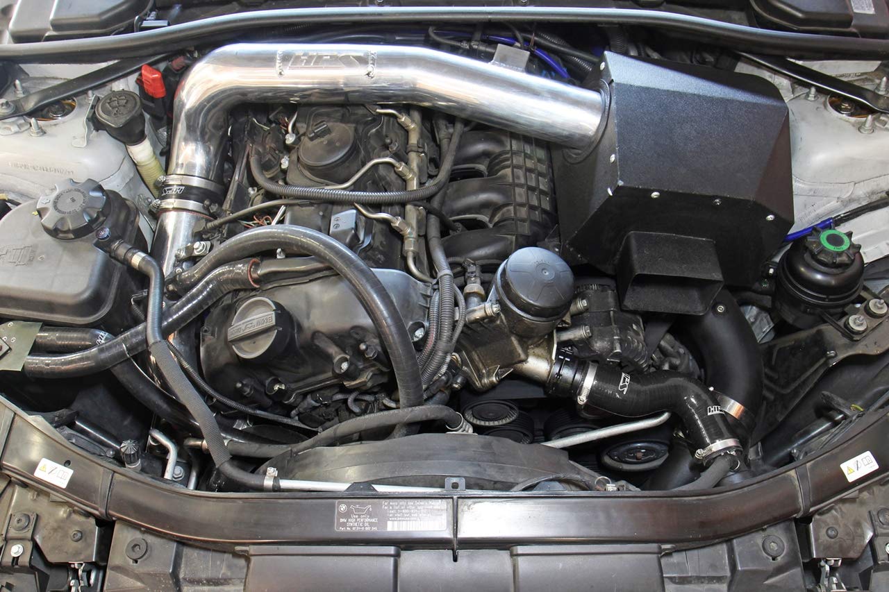 3-ply HPS Black Reinforced Silicone Radiator + Heater Coolant Hose Kit 57-1860-BLK