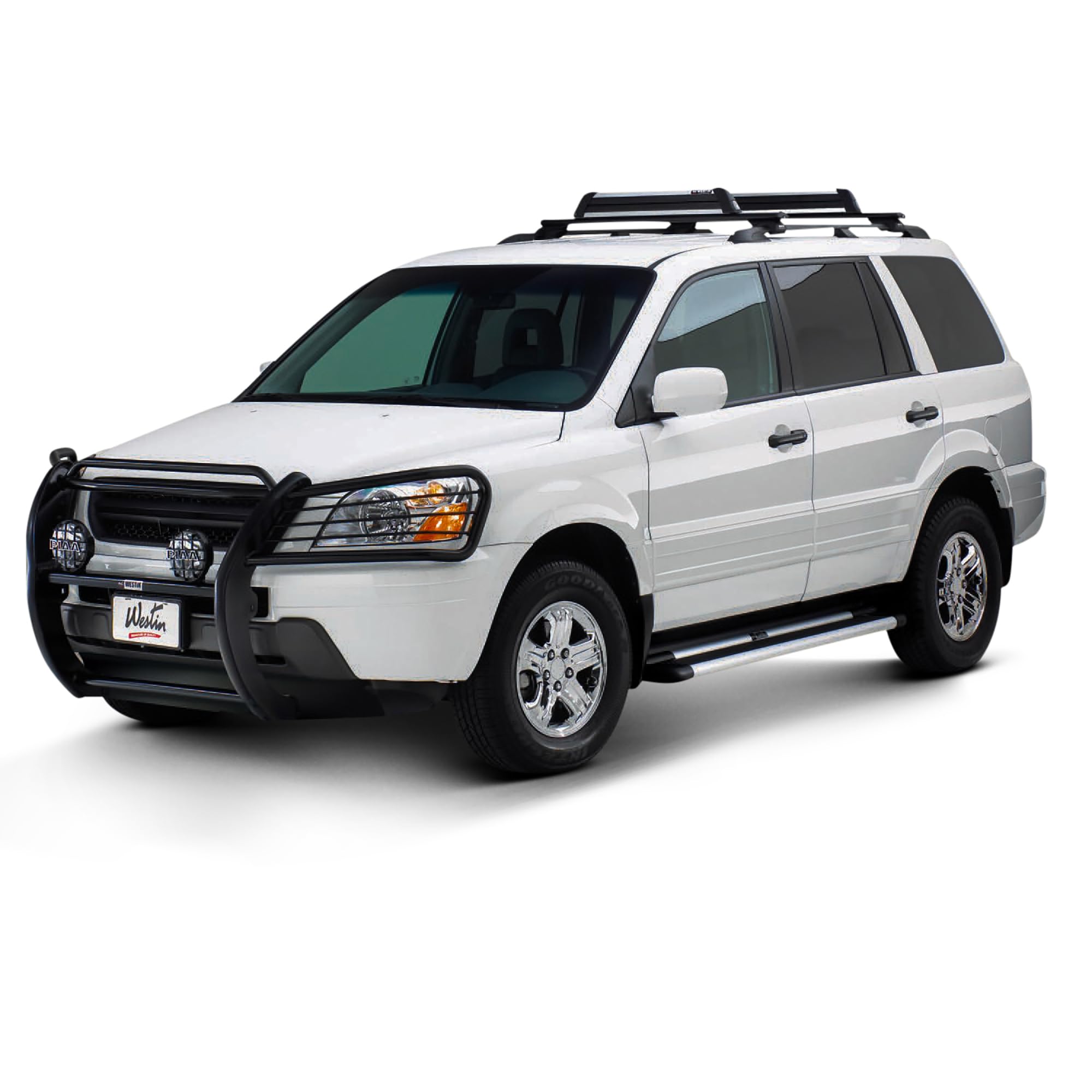 27-6115 Westin Sure-Grip Aluminum Black Running Boards Pair 69 in. (Required Mounting Kit Sold Separately)