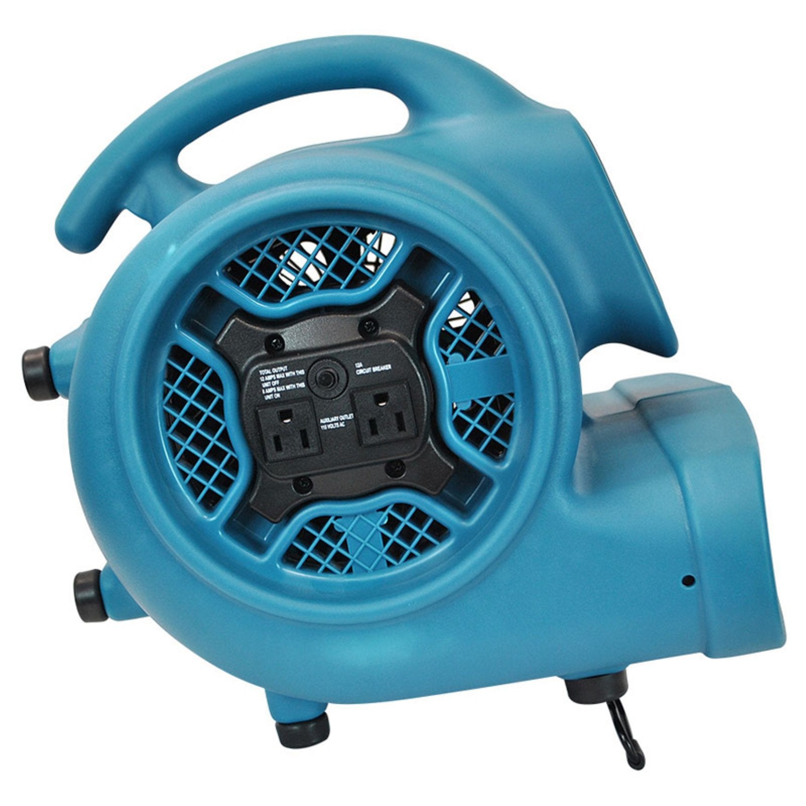 Freshen Aire XPOWER P-450AT 1/3 HP 2000 CFM 3 Speed Scented Air Mover, Carpet Dryer, Floor Fan, Blower with Timer and Power Outlets