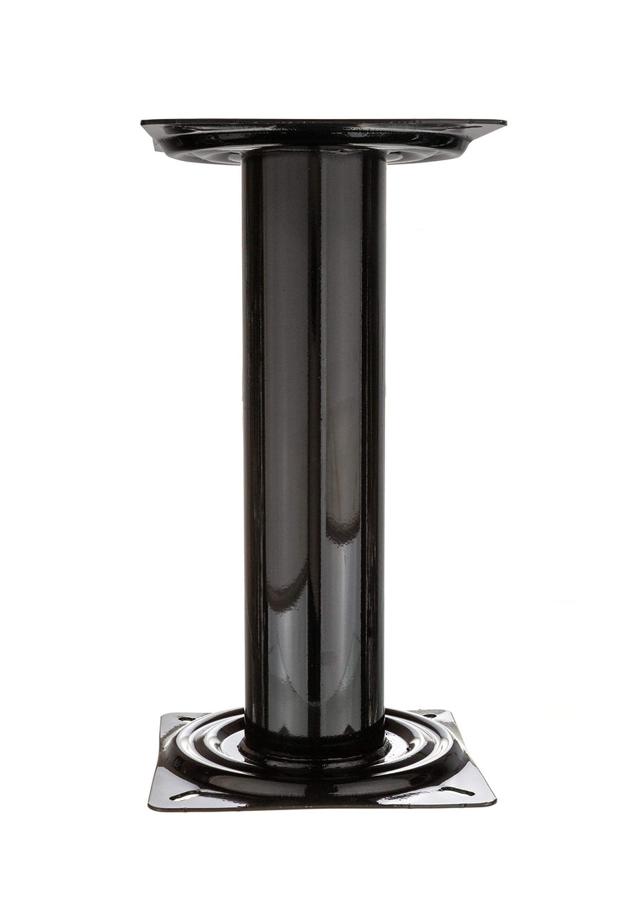 Swivl-Eze Boat Seat Pedestal 91320 with Black Powder-Coated Finish, 13-Inch
