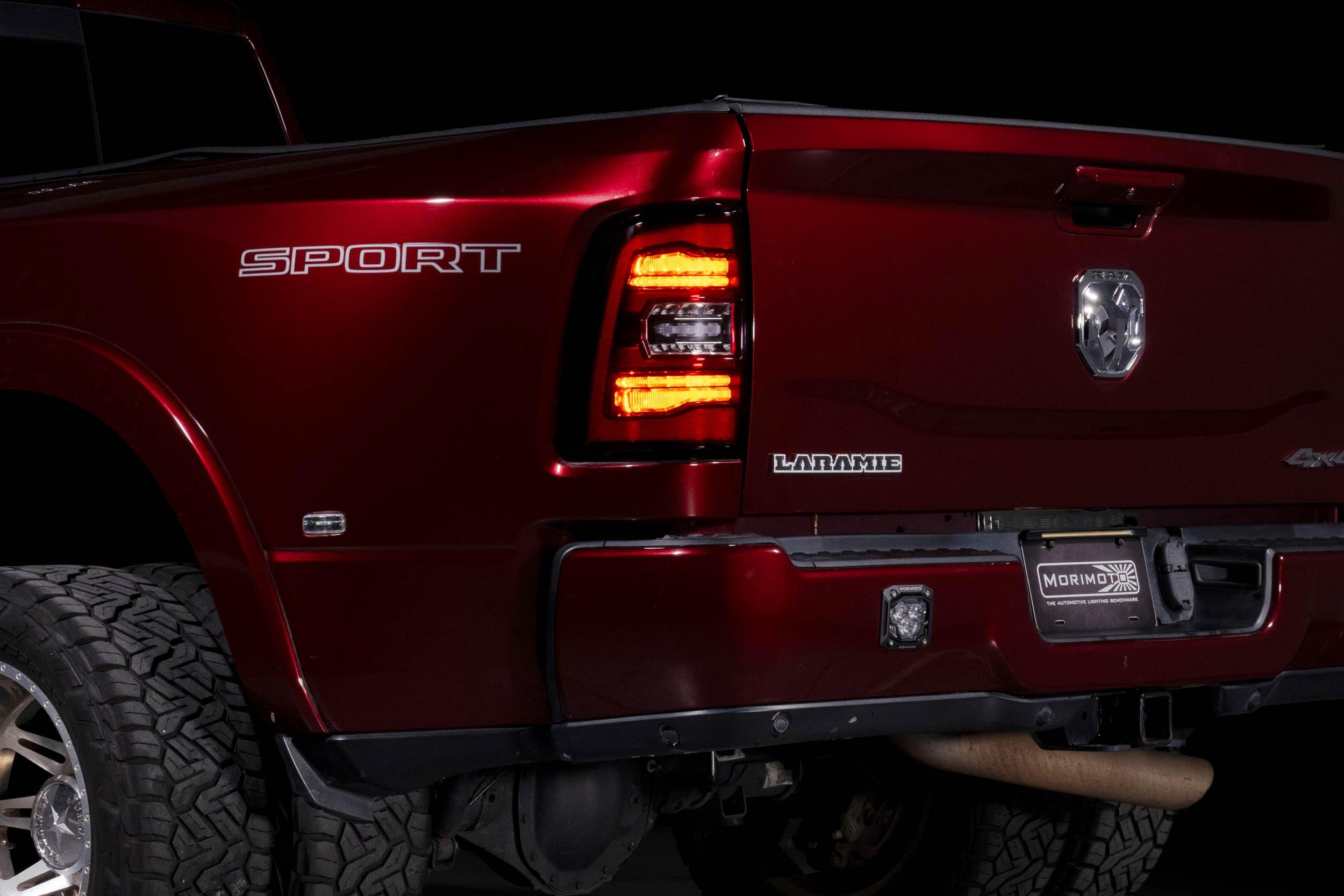 Morimoto XB Red LED Taillights for Ram HD 2019+ (LF752)