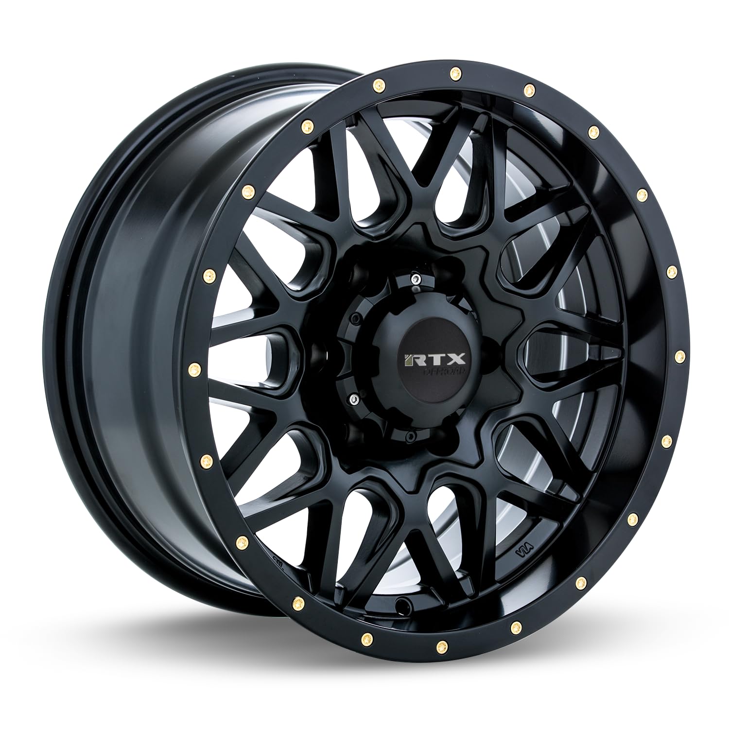Custom RTX CANYON Wheel - 20x9, 10 Offset, 5x139.7 Bolt Pattern, 78.1mm Hub - Satin Black Rim