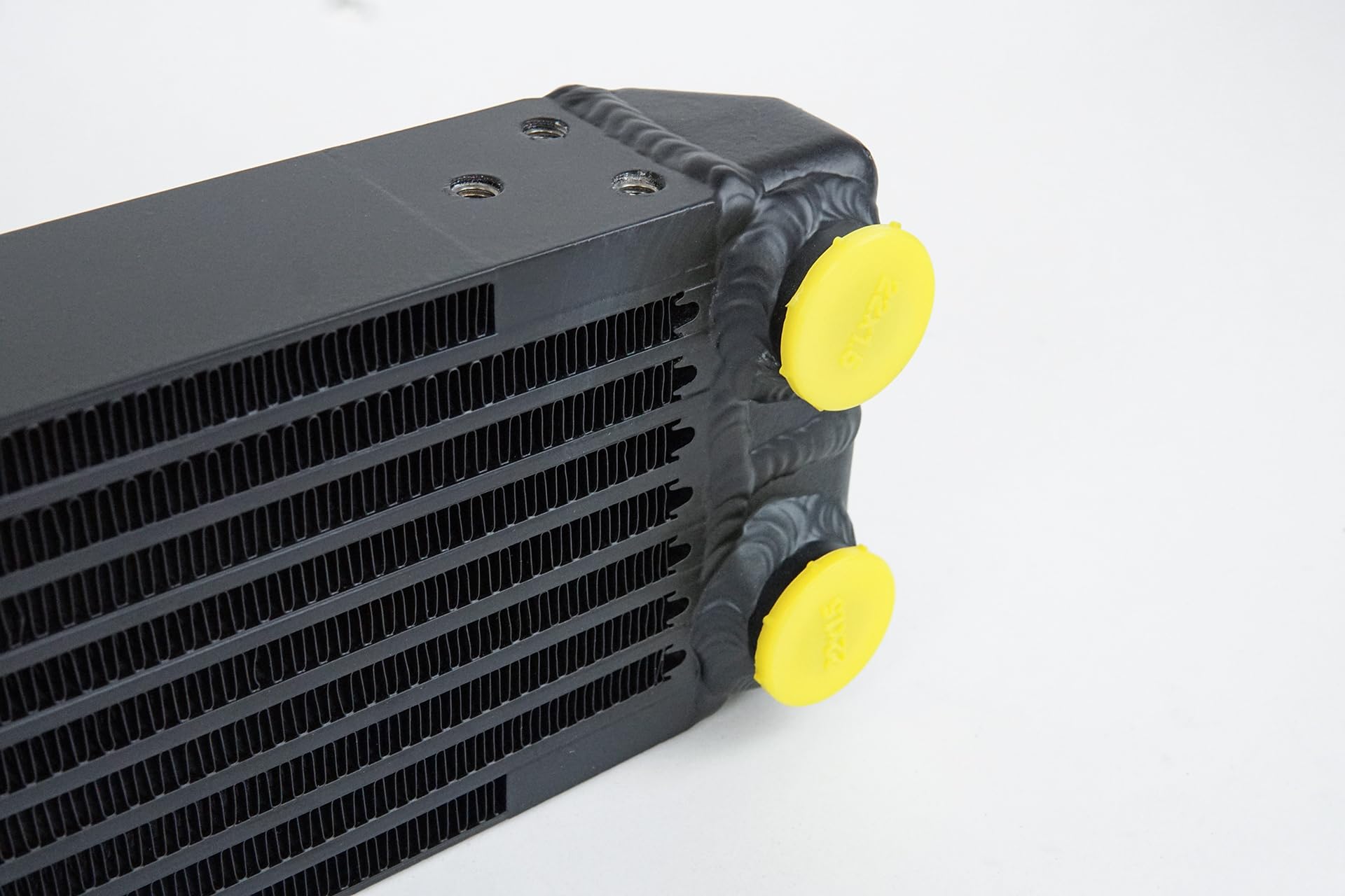 Dual-Pass CSF Universal Oil Cooler - M22 x 1.5 Connections 22x4.75x2.16