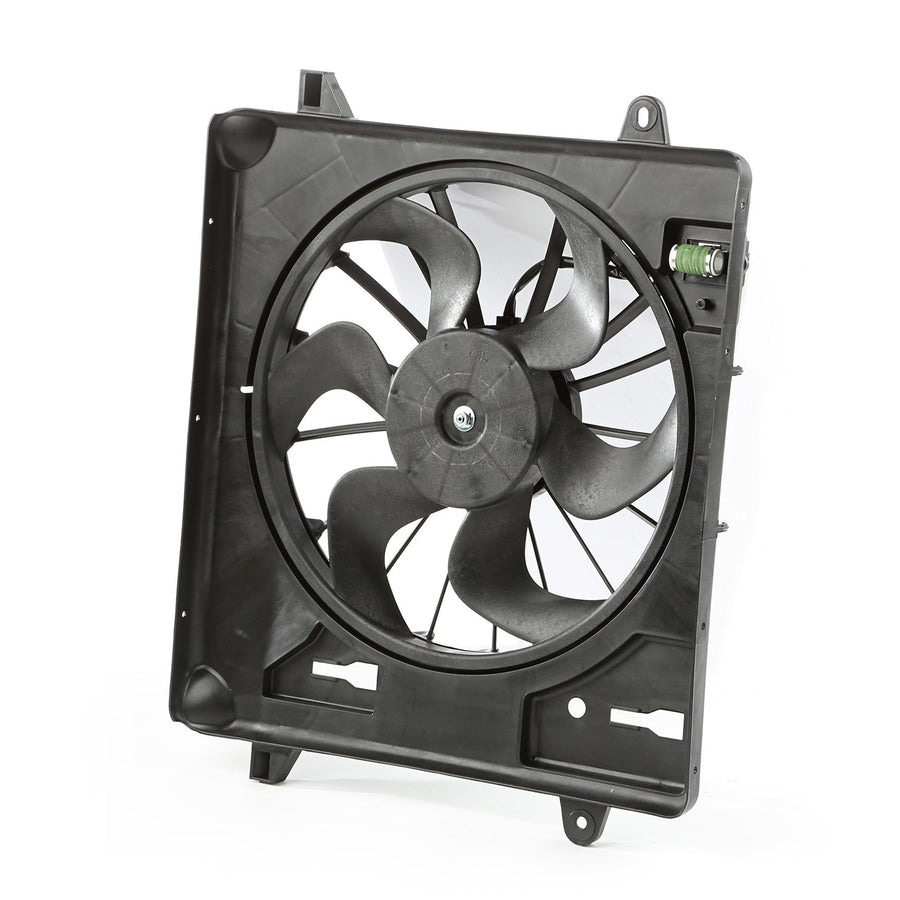 17102.06 | Omix-Ada | Engine Cooling Fan Assembly | OE Reference: 68039593AA | Fits 2007-2011 Jeep Wrangler JK 3.8L