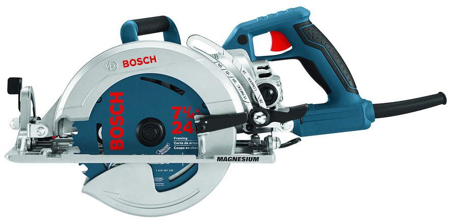 7-1/4-Inch Bosch Worm Drive Circular Saw CSW41, Blue