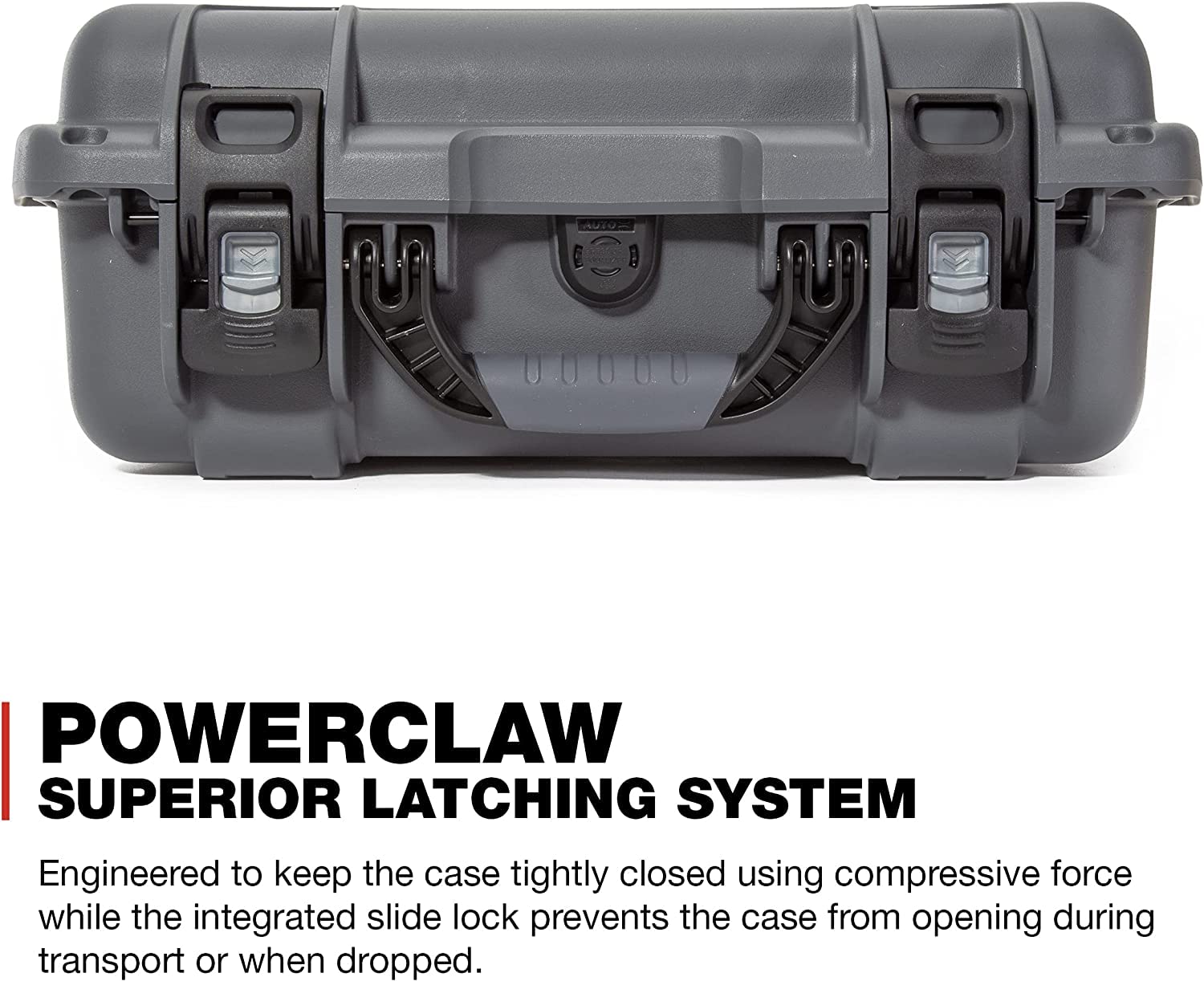 Nanuk Waterproof Hard Case 920 with Custom Foam Insert for DJI Ronin-S 3 Mini - Graphite